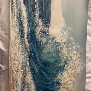 Wave wall decor